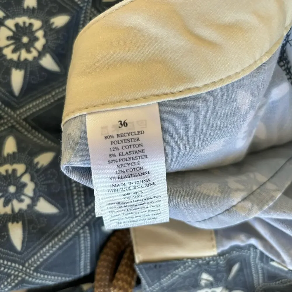 Faherty Biarritz Relaxed Fit Board Shorts Swim Trunks Men’s Size 36